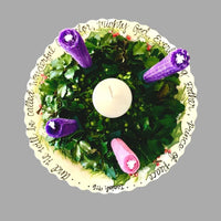 Pine & Holly Advent Bowl (large)