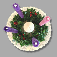 Luster Advent Bowl (large)