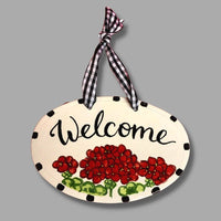 Welcome Tile, two sizes