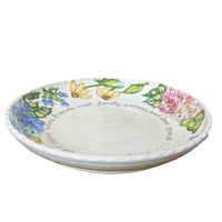Multi-Floral Large Blessing Serve Bowl