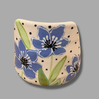 Large Blue Flower Phone and Tablet Holder