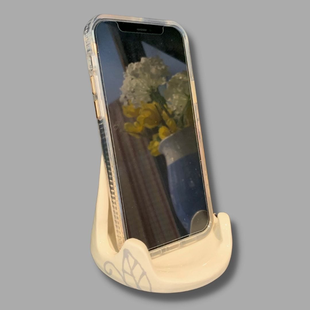 Simple Floral Phone and Tablet Holder