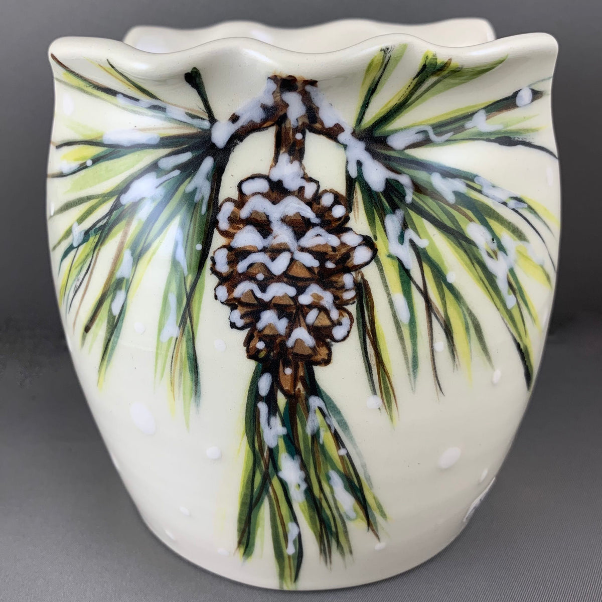 Winter Pine Napkin Holder