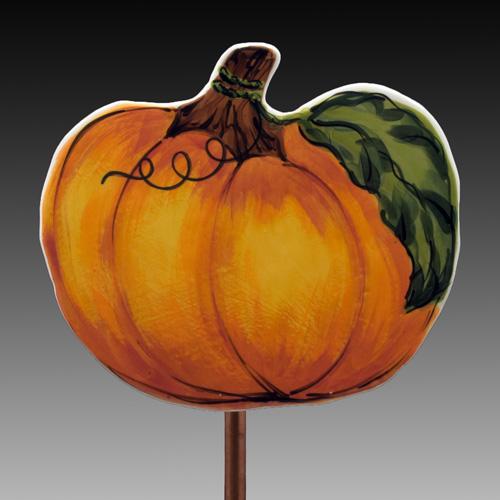 Pumpkin Garden Stake