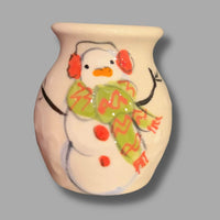 Snowman Mini Vase