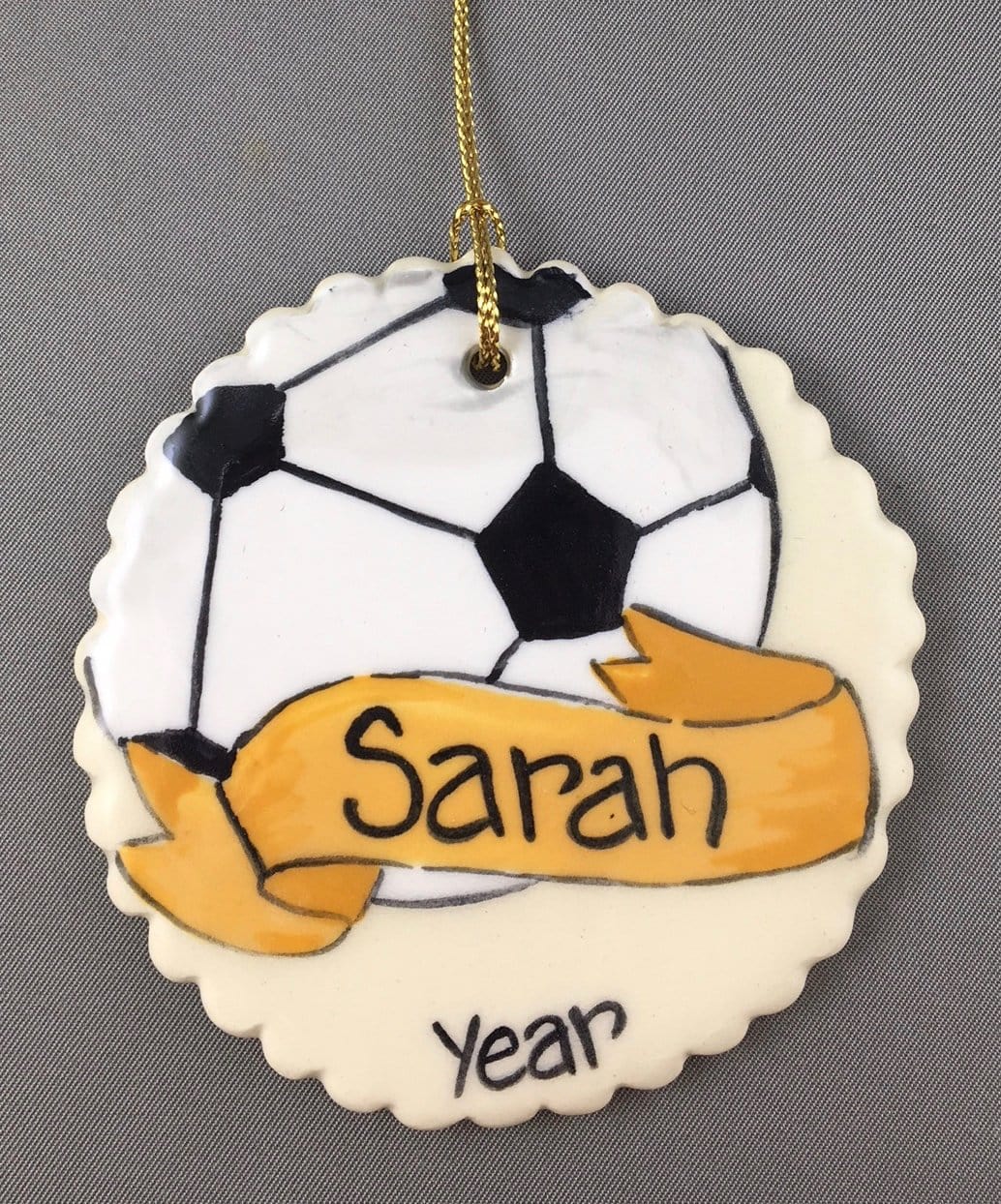 Soccer Ornament