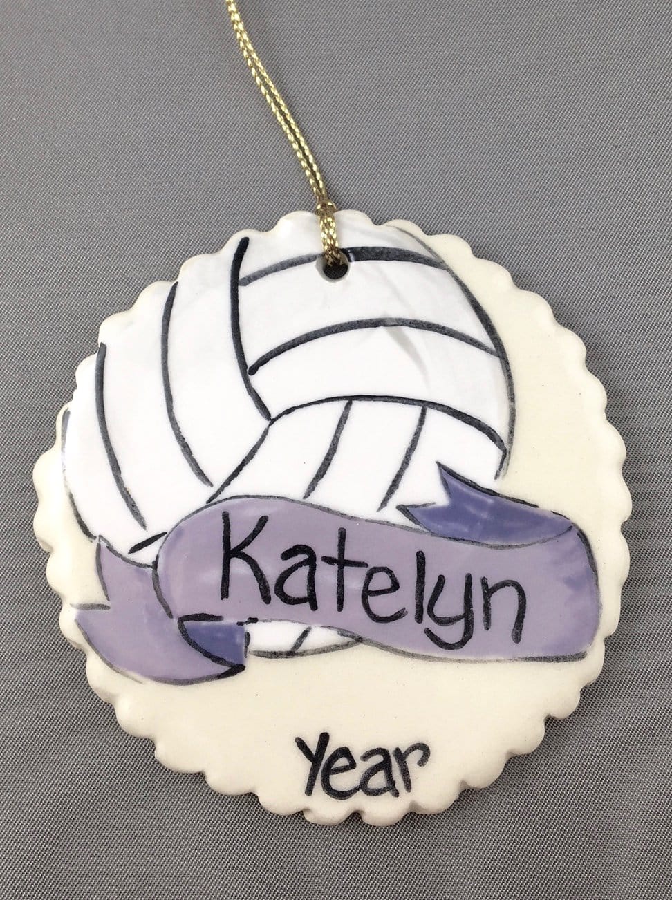 Volleyball Ornament