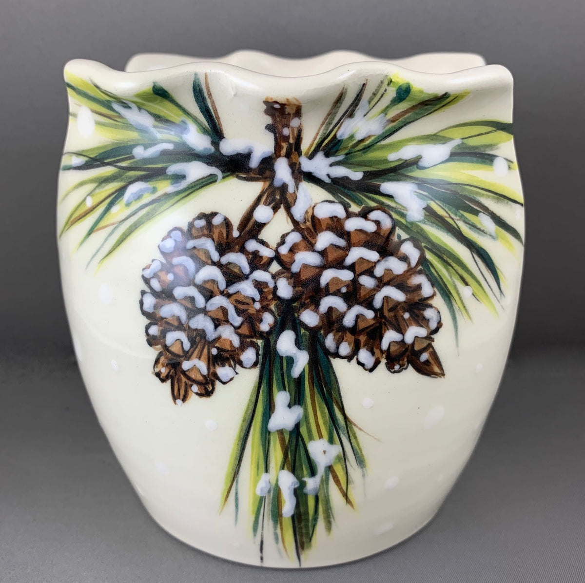 Winter Pine Napkin Holder