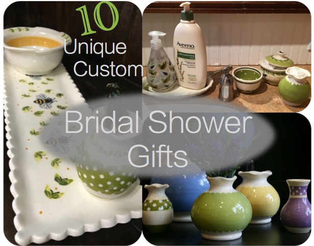 10 Unique, Custom-Made Bridal Shower Gift Ideas