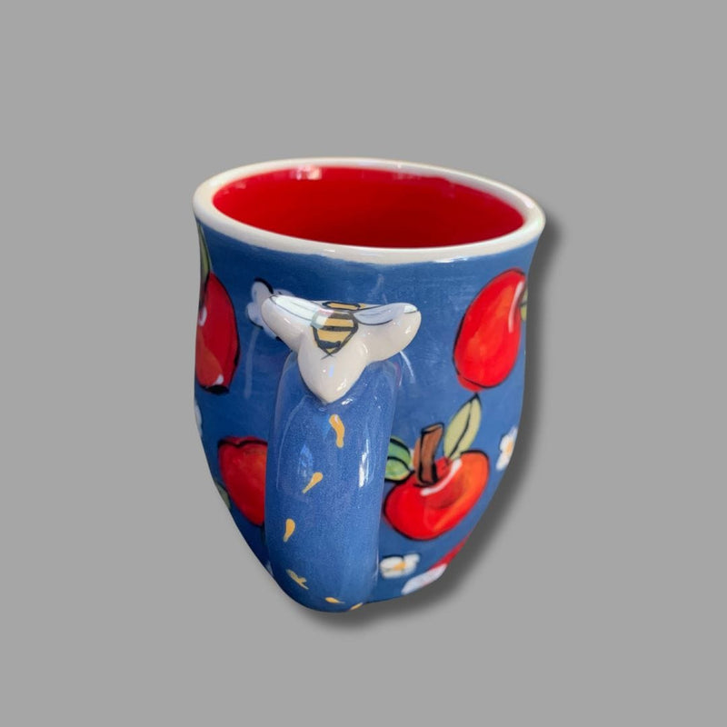 Apple Mug in Blue