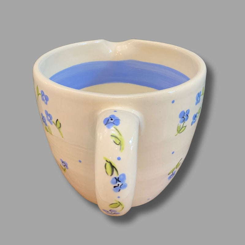 Blue Flower Batter Bowl (Large)