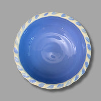 Blue Flower Nesting Dip Bowls: set of 3