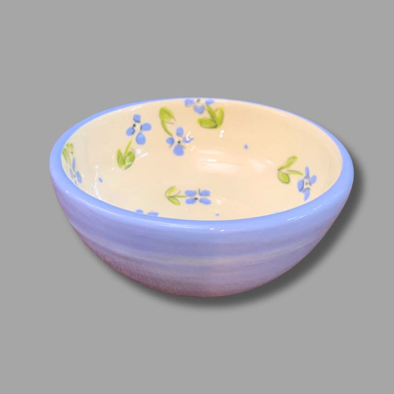 Blue Flower Nesting Dip Bowls: set of 3