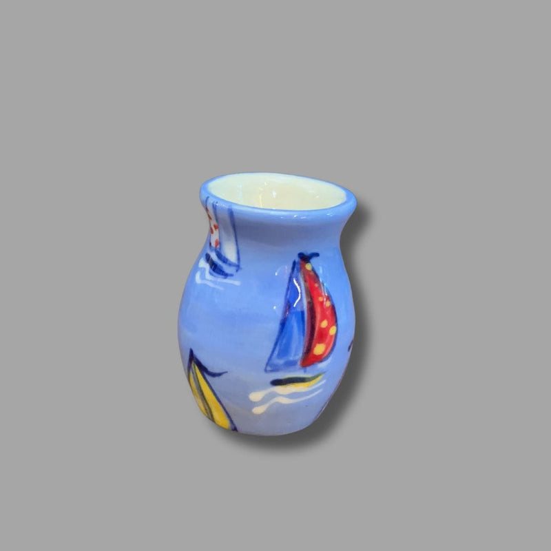 Sailboat Mini Vase