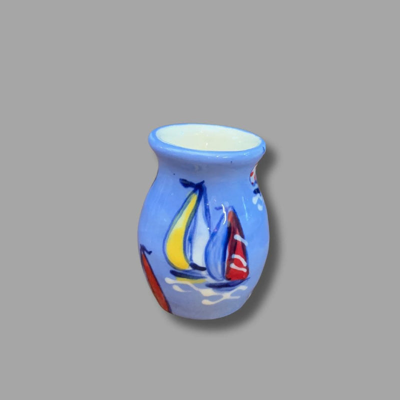 Sailboat Mini Vase