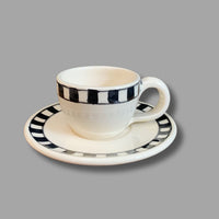 Check Espresso Cup and Saucer