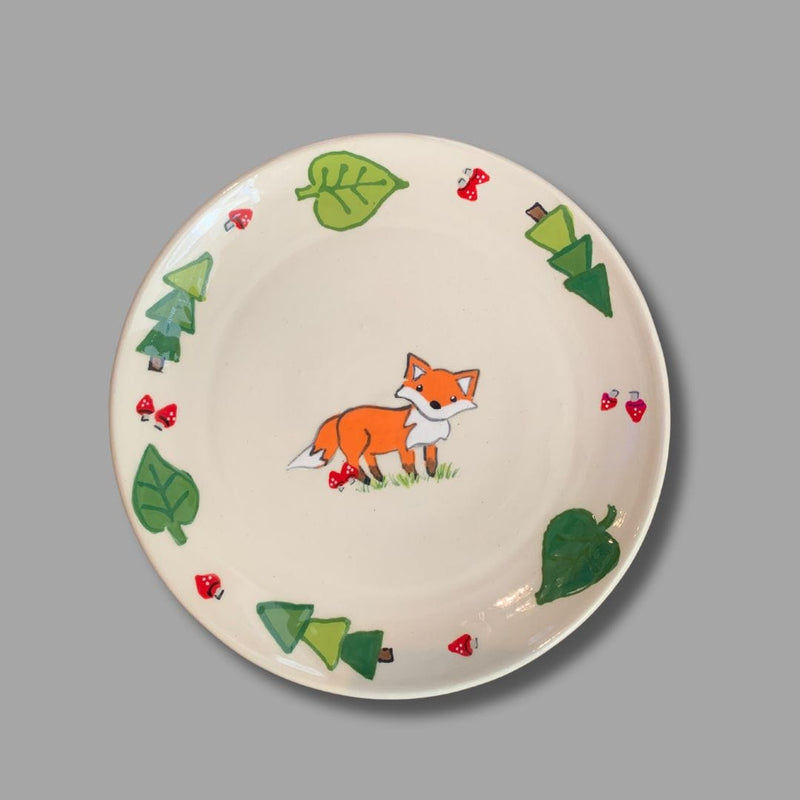 Fox Children's Plate