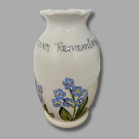 Forget-Me-Not Blessing Plumeria Vase
