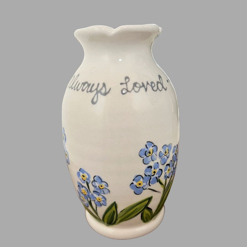 Forget-Me-Not Blessing Plumeria Vase