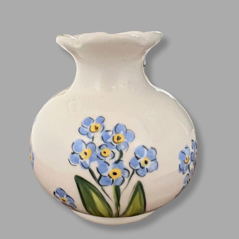 Forget-Me-Not Plumeria Vase (Small)