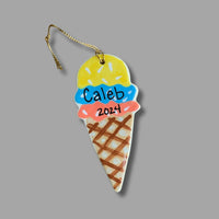 Ice Cream Ornament