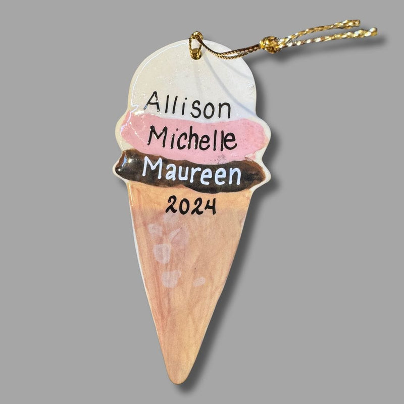 Ice Cream Ornament