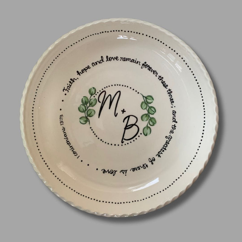 Blessing Large Serve Bowl Monogram