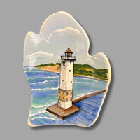 Michigan Lighthouse Large Spoon Rest