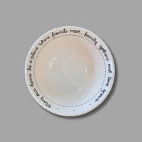 New Monogram Blessing Bowl