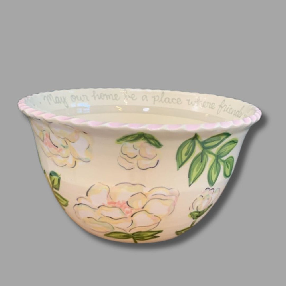 New Peony Medium Blessing Bowl