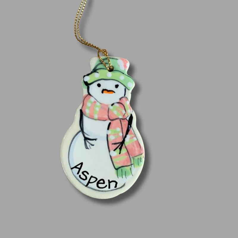 Mini Snowman Ornament