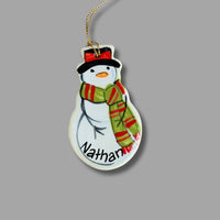 Mini Snowman Ornament