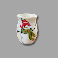 Snowman Mini Vase