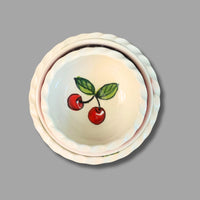 Cherry Nesting Dip Bowls: set of 3