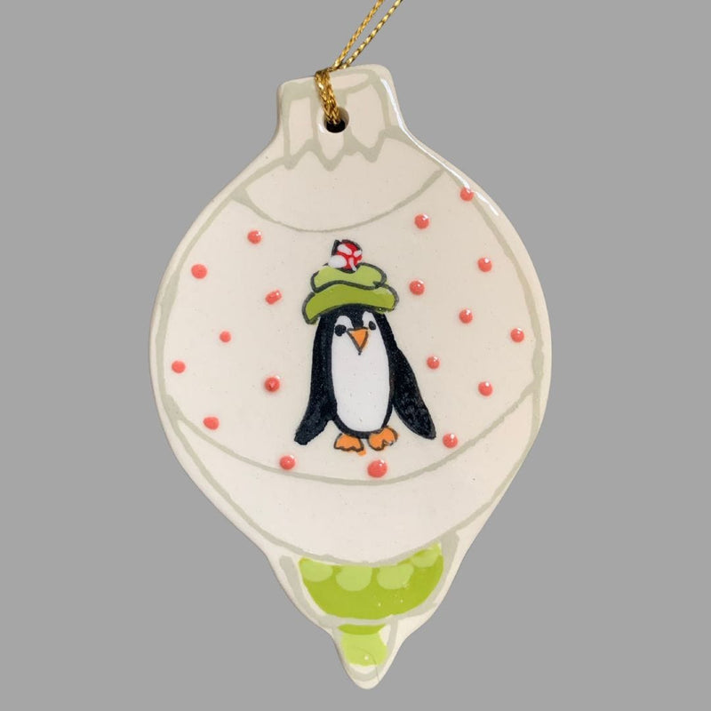 New Winter Penguin Bulb Ornament