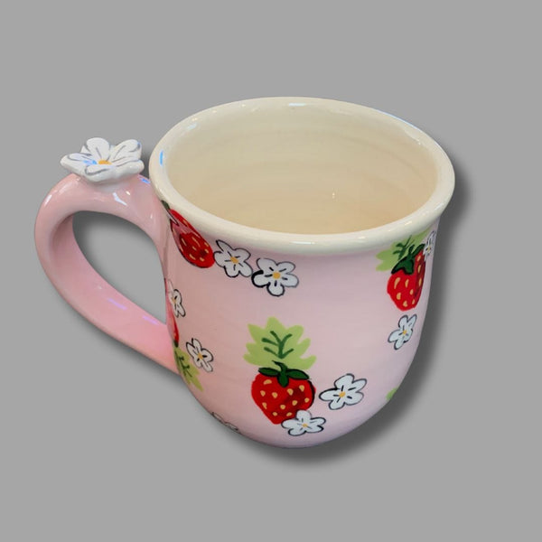 Strawberry Mug, Pink