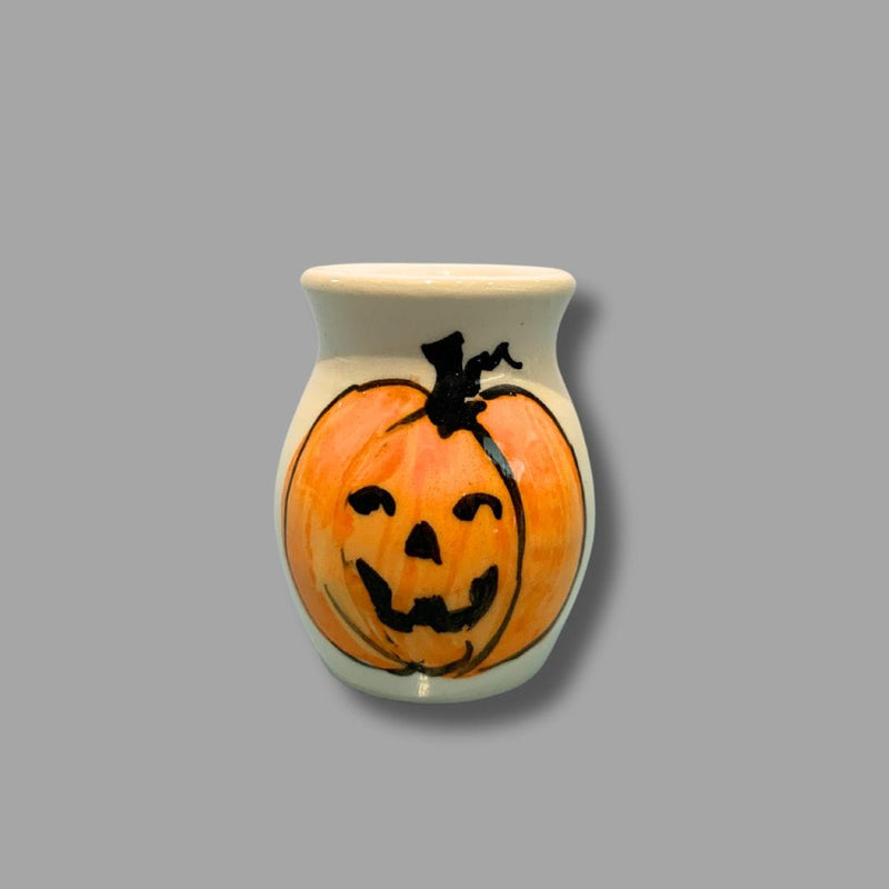 Limited Edition Jack-O-Lantern Mini Vase