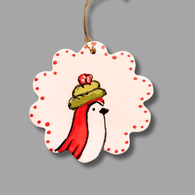 Winter Bird Ornament