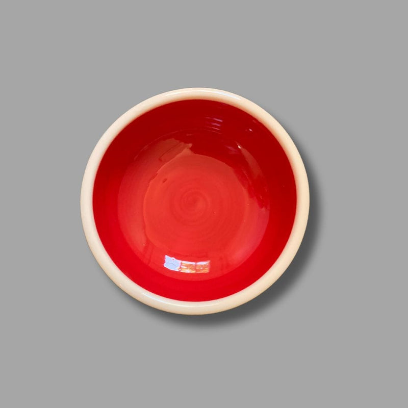 Nesting Dip Bowls: Red and Black set of 2