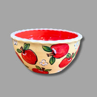 Small Apple Serve Bowl