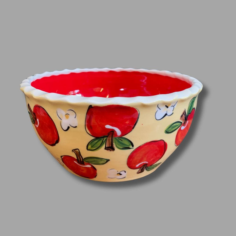 Small Apple Serve Bowl