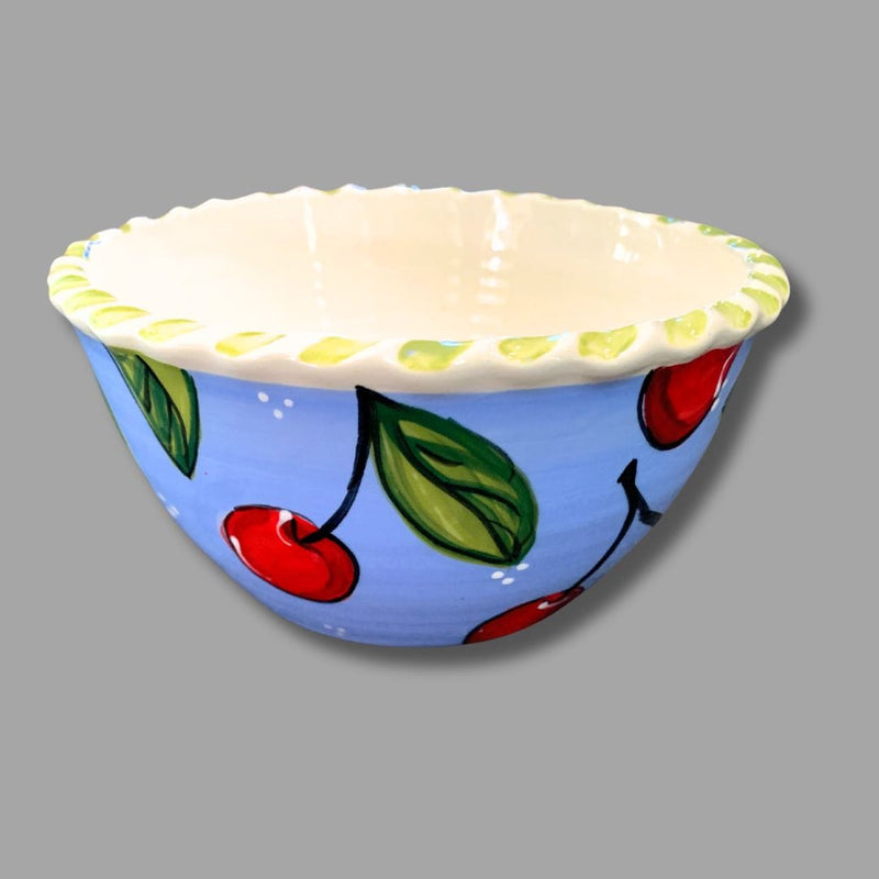 Small Cherry Serve Bowl