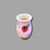 Strawberry Small Tall Vase