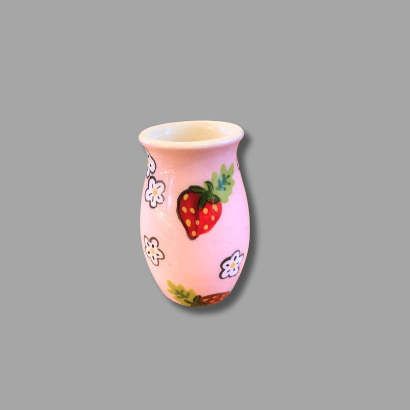 Strawberry Small Tall Vase