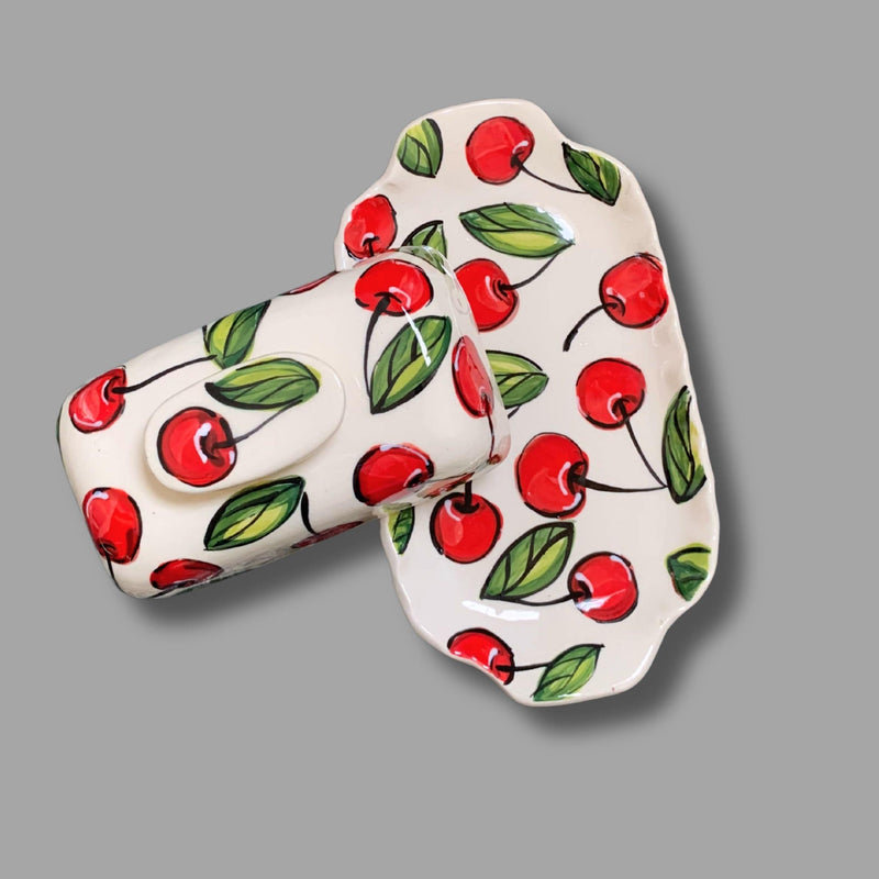 Cherry Butter Dish