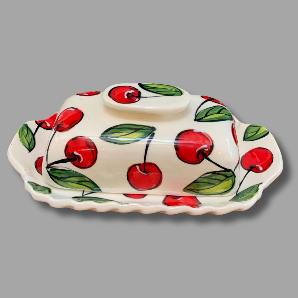 Cherry Butter Dish