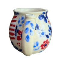 Red White and Blue Bubble Mug