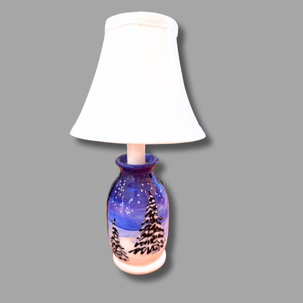 Night Sky Deer Small Slim Lamp