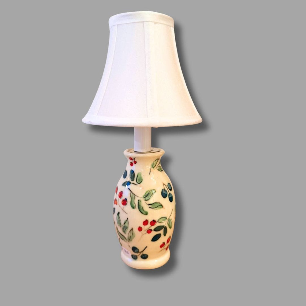 Winter Berry Small Slim Lamp