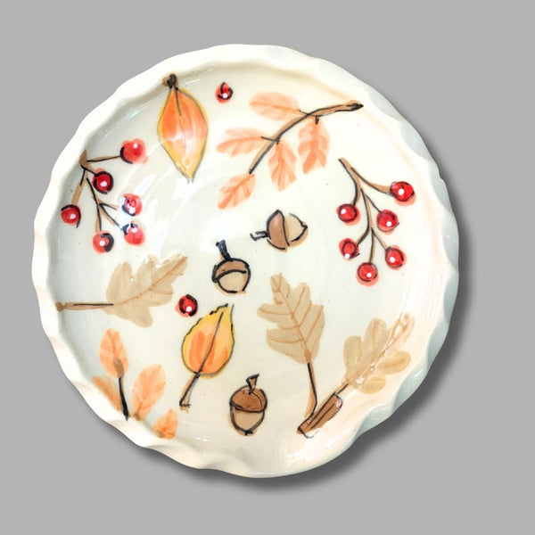 Autumn Spice Round  Spoon Rest